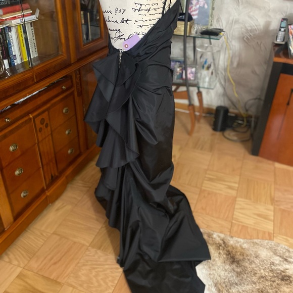 Ralph Lauren Dresses & Skirts - Runway Ralph Lauren purple Label Black Gown Dress size XS